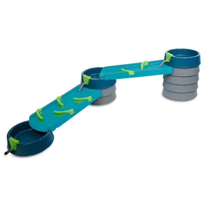 Aquaplay 8700001581 Mudway FLOW Set di giochi d'acqua per bambini da 3 anni con flusso regolabile e chiusa espandibile colore Combinata