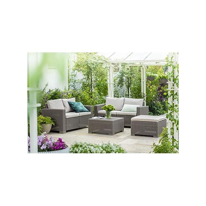 Keter California Tavolo 68x68x35h Cm Cappuccino