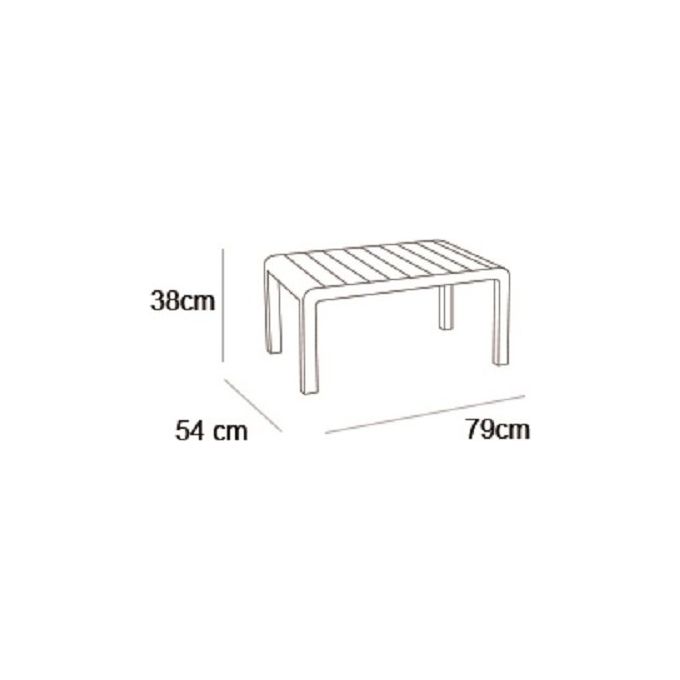 Keter Set Salottino Da Giardino Delano Cappuccino