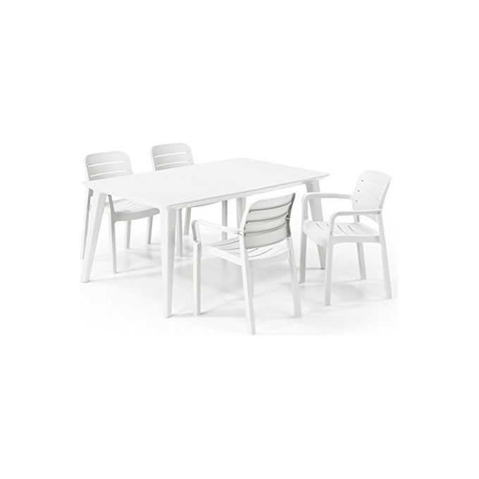 Keter Tavolo Lima 160 157X98X74H Bianco