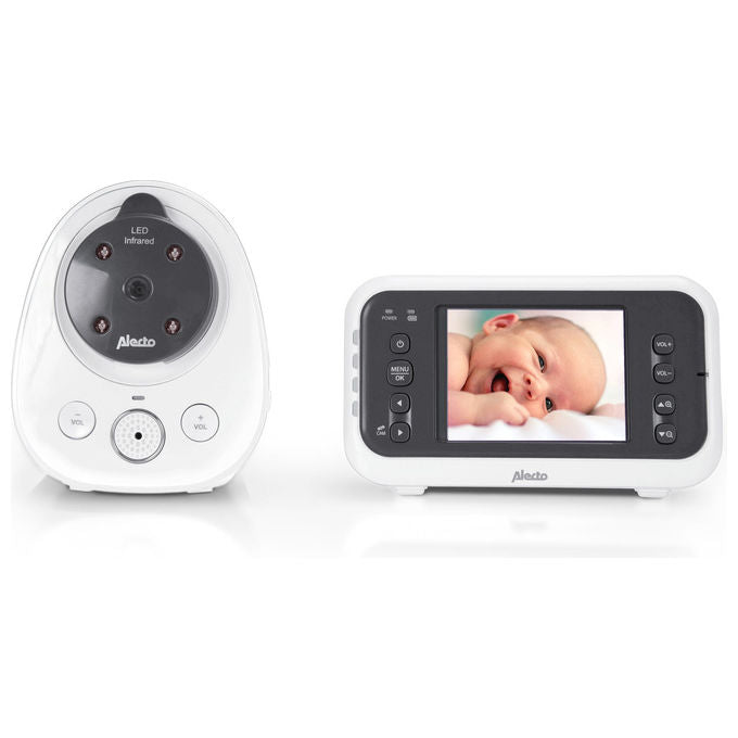 Alecto 8712412580286 DVM-77 Video Baby Monitor con schermo da 2,8'' colore Nero
