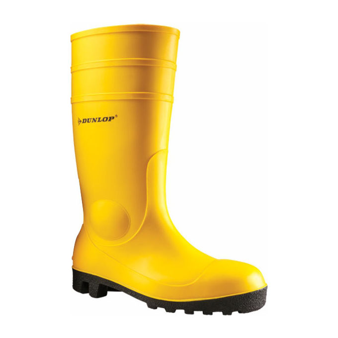 Dunlop Stivali Sicurezza Pvc Ginocchio Numero 39 Giallo