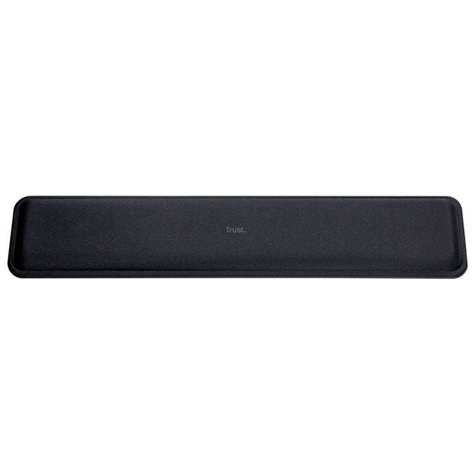 Trust 26411 Poggiapolso da Tastiera Materiale Schiuma Microfibra PU con Barra Antiscivolo 457x88x20 mm colore Nero