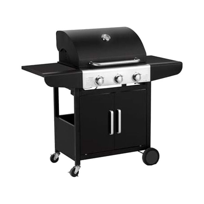Qlima Barbecue Gas Okg 3 Fuochi 122x59x112cm