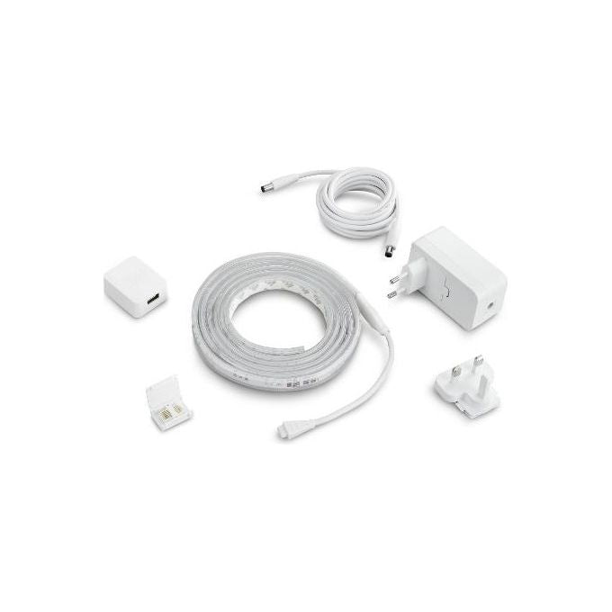 Philips Striscia LED Hue White e Color Ambiance Plus 2m Illuminazione Intelligente e Personalizzabile per Ogni Ambiente