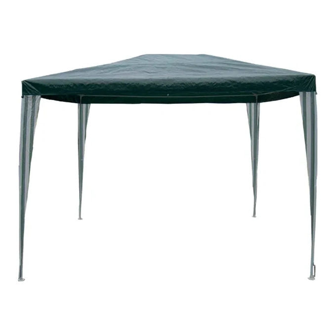 LIF GAZEBO 'MACON' mt 3 x 4 Telaio in acciaio verniciato Telo in polietilene colore Verde