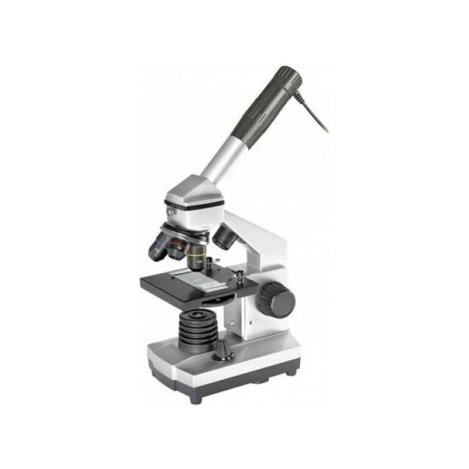 Bresser 8855000 Microscopio Biologico 40x 1024x con Custodia Rigida colore Nero