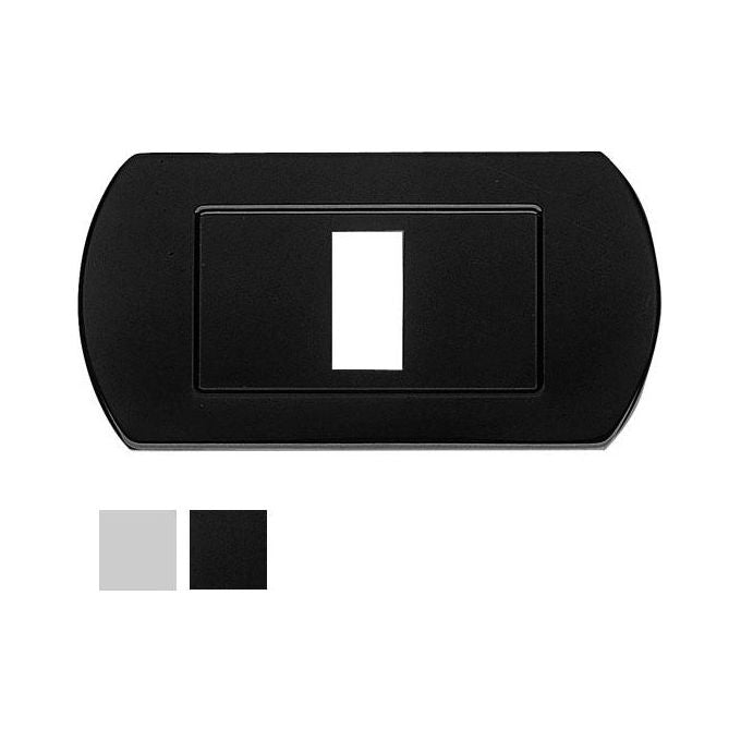 Ghidini Coprinterruttore Minny Nylon 1 Posto Bianco
