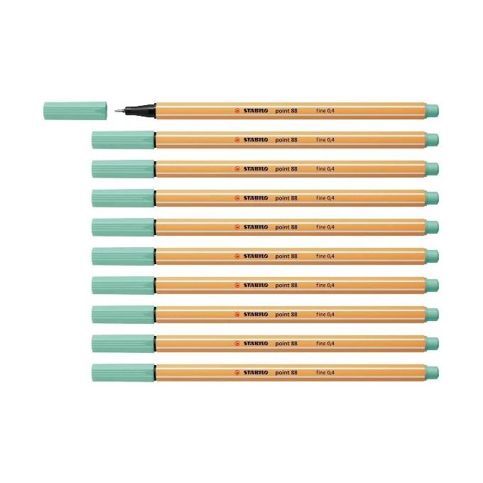 Stabilo Confezione 10 Point 88 Eucalyptus