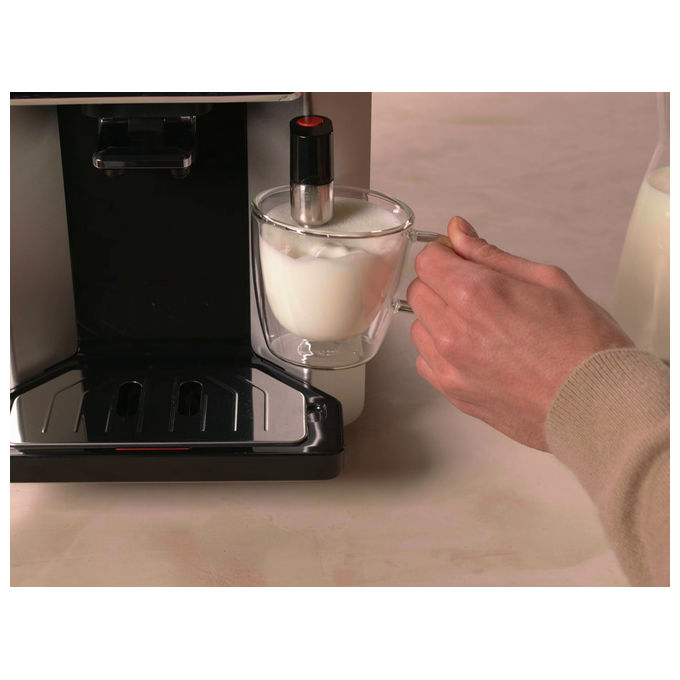 Krups EA910A10 Sensation Macchina da caffe' Automatica Capacita' serbatoio 1,7 L Pressione 15 bar Potenza 1450 W colore Nero Cromo