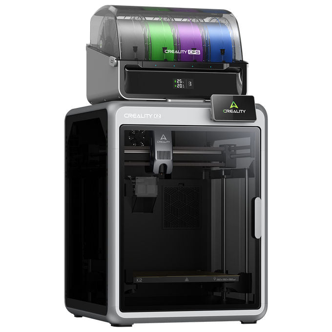 Creality 1002110100 K2 Combo Stampante 3D FFF FDM LPD Stampa Multicolore fino a 16 Colori Velocita' 600 mm-s colore Nero