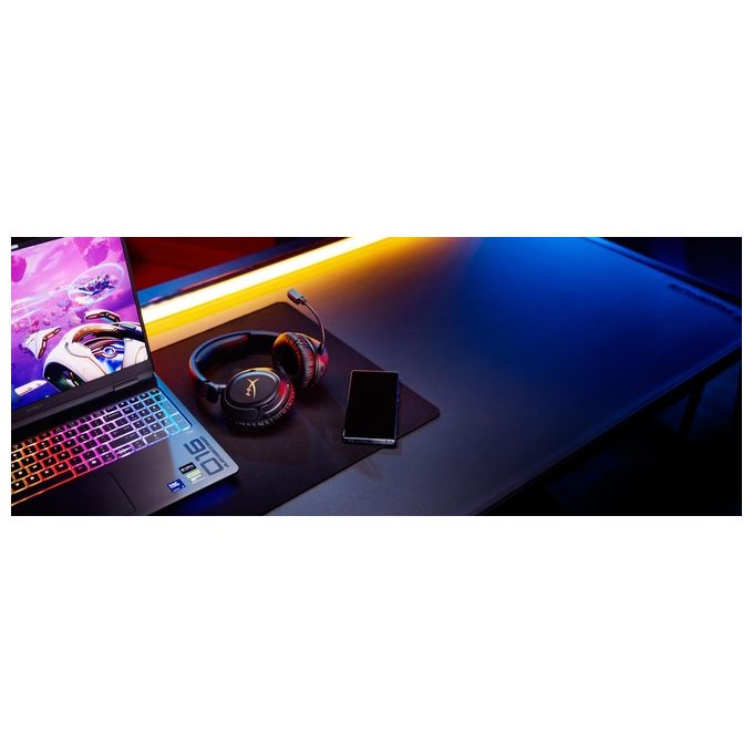 HyperX B5VC4AA Cloud Flight 2 Cuffie da gaming wireless 2.4 GHz Bluetooth 5.3 autonomia fino a 100 ore driver 50 mm microfono rimovibile colore Nero