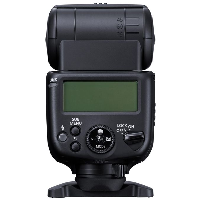 Canon 6579C002 Speedlite EL-10 Flash per Videocamera Numero Guida 40 Wireless Radio fino a 30 m Testa Orientabile 90° Verticale 330° Orizzontale Alimentazione 4 Stilo AA colore Nero