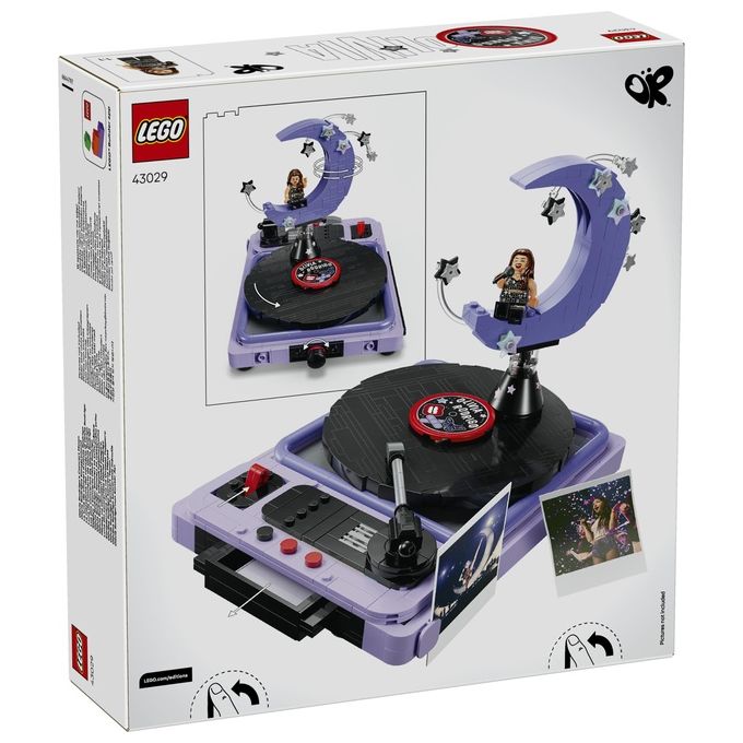 Lego 43029 Editions Set da costruzione con giradischi vinile e minifigure 670 pezzi colore Multicolore