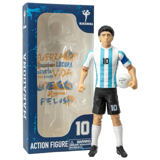Banbo Toys BT-81423 Sockers Figurina Articolata Maradona Argentina 20 cm colore Multicolore