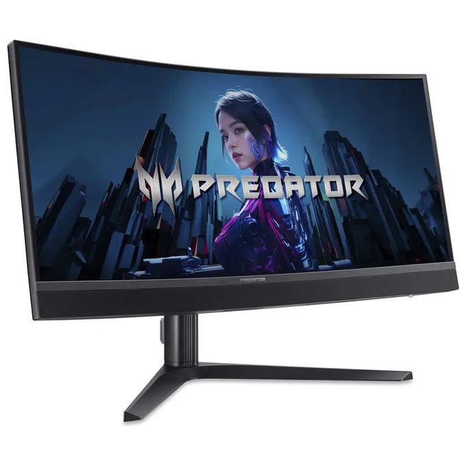 Acer UM.CXXEE.301 Predator X34V3bmiiphuzx Monitor 34'' 3440 x 1440 Pixel 180 Hz FreeSync Premium 1500R colore Nero