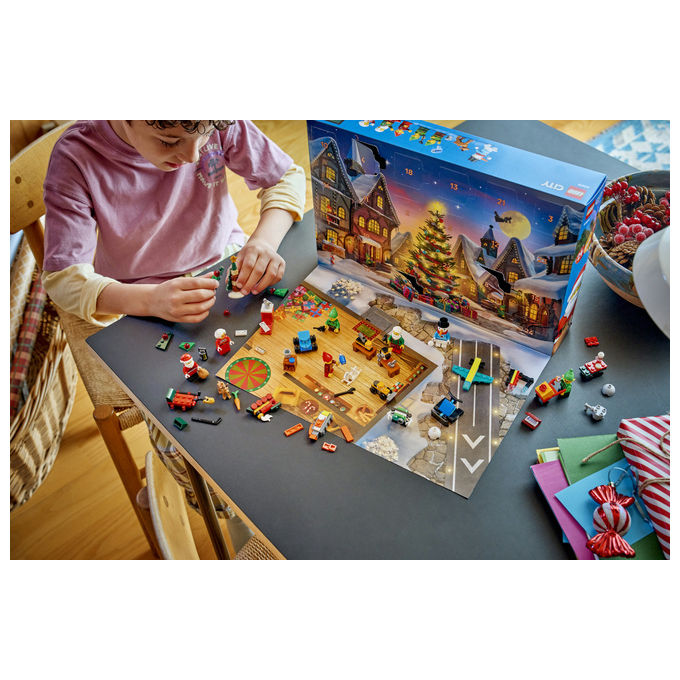 Lego 60510 Calendario dell'Avvento 2026 Set da Costruzione con 24 Sorprese 252 Pezzi colore Multicolore