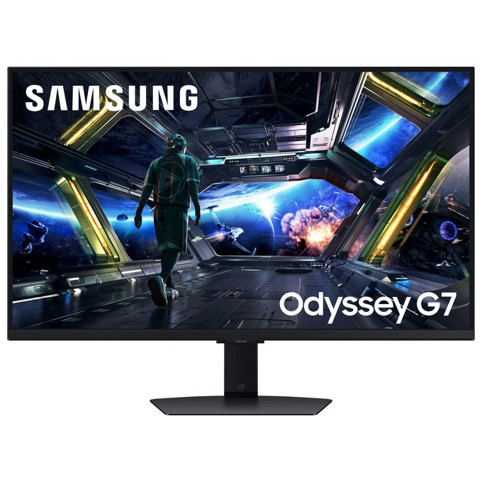 Samsung LS32DG702EUXEN Odyssey G7 Monitor PC 32'' 4K Ultra HD IPS 1 ms 144 Hz HDR10+ FreeSync Premium colore Nero