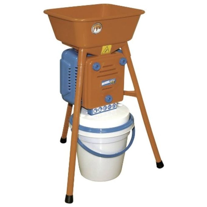 Novital MOLINO ELETTRICO Davide 4V Mulino per cereali per farine e spezzati alimentazione animale Motore 550W 220V Made in Italy colore Nero