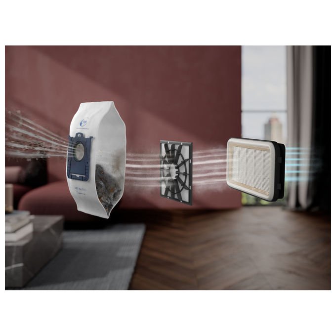 AEG 900 258 712 AB51C1DR5B Aspirapolvere a cilindro 3 L 750 W 209 AW 78 dB colore Rosso
