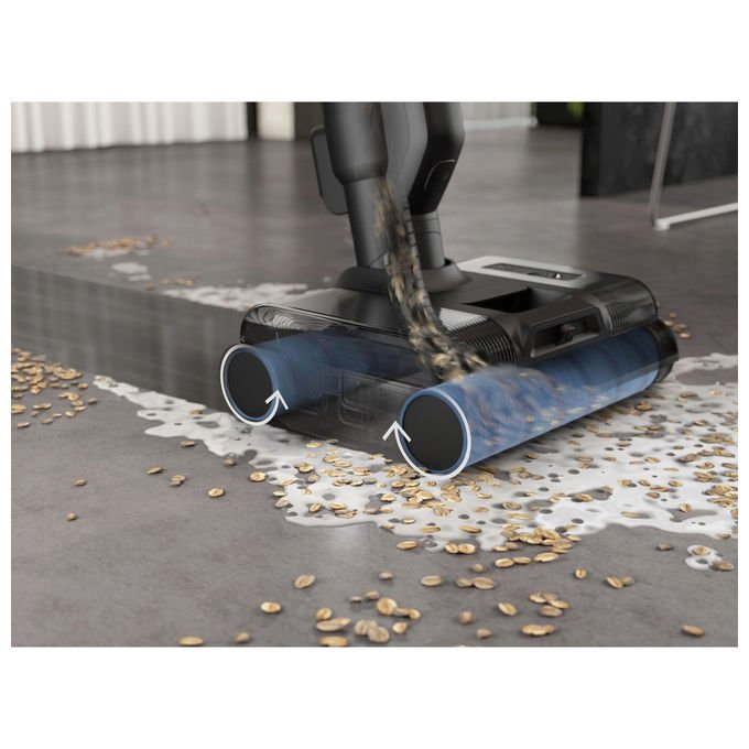 AEG 900 402 406 Aspirapolvere Senza sacchetto 4 3 Ah 35 min 81 dB colore Grigio Acciaio inox