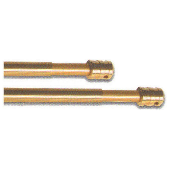Blister 2 Pz Bacchetta Ottone Per Tende Diam 7 Mm. Mm.500