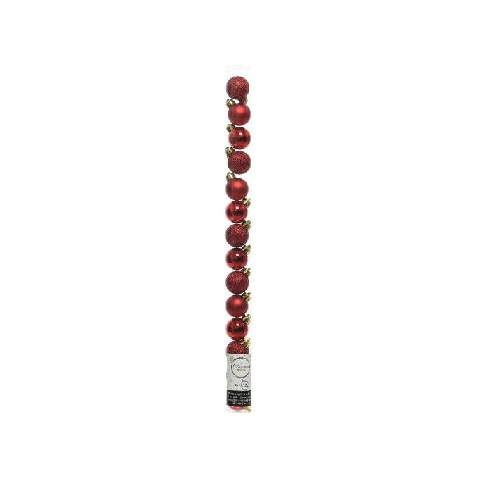 Amicasa Tubo 14 Sfere 30mm Red