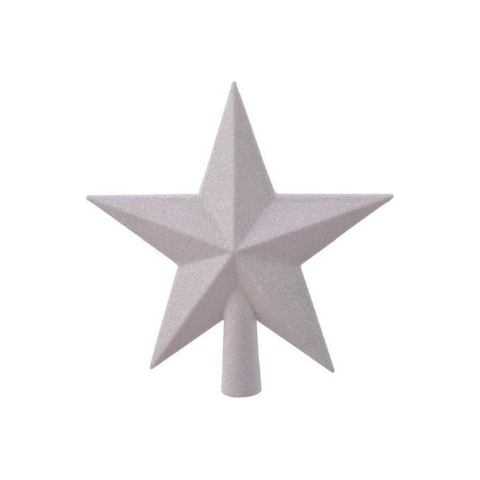 Amicasa Puntale Stella Glitter White Iris