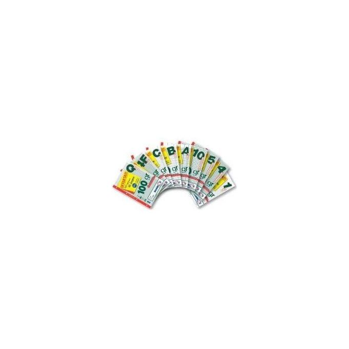 Rambloc 90524324 Confezione 80 Fogli Ricambio Bianco A4 100gr Rigo C
