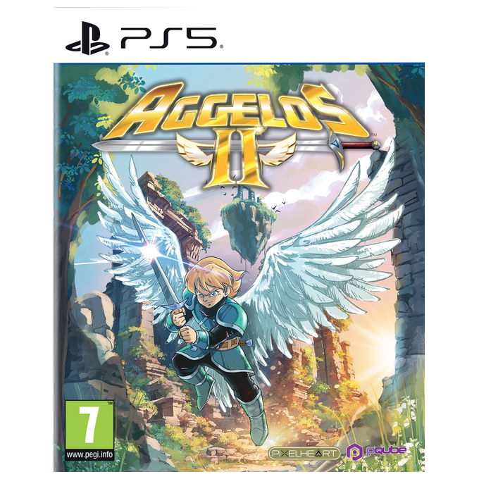PQube 90797586 Aggelos 2 Gioco PlayStation 5 Azione Avventura Piattaforma PEGI 7 colore Nero