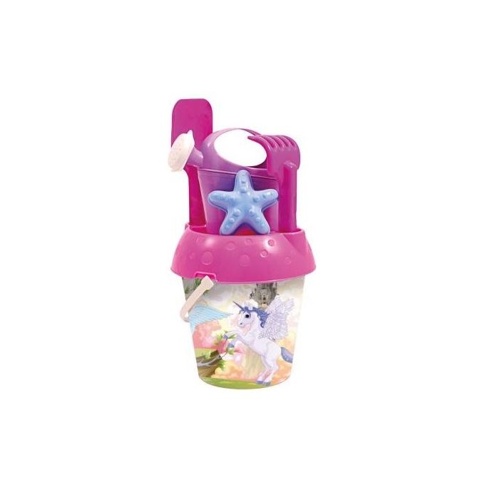 Set Secchiello 18cm Unicorno con Accessori