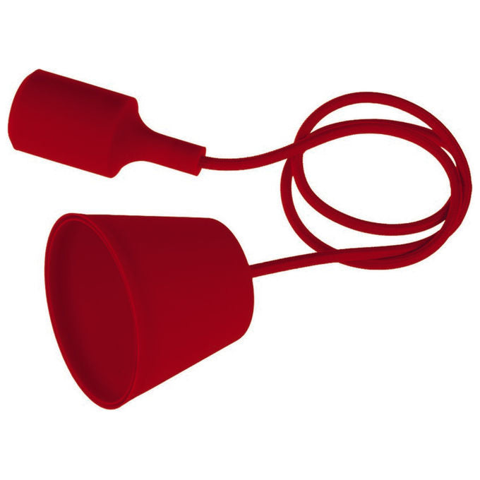 Sospensione Fantasy E27 Rosso -Ftro150