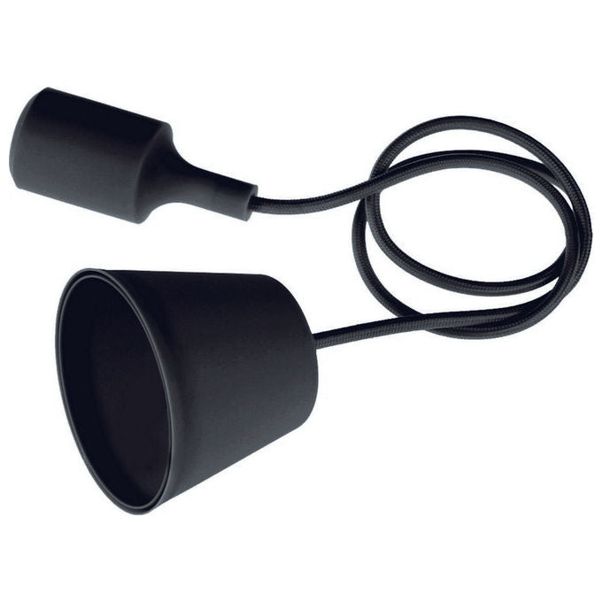 Sospensione Fantasy E27 Nero -Ftne150