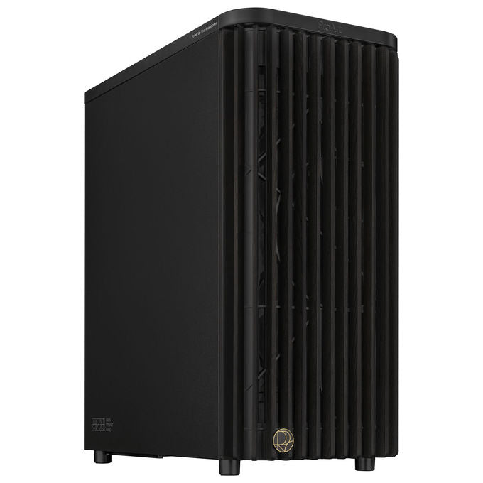 Asus 90DC00M0-B39010 ProArt PA401 Case PC Tower con Pannello Frontale in Legno di Frassino FSC Ventole Preinstallate 2x 160 mm e 1x 120 mm Supporto Radiatore fino a 240 mm PWM Alimentazione Non Inclusa colore Nero