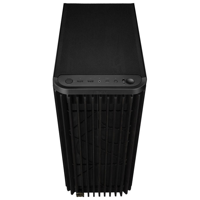 Asus 90DC00M0-B39010 ProArt PA401 Case PC Tower con Pannello Frontale in Legno di Frassino FSC Ventole Preinstallate 2x 160 mm e 1x 120 mm Supporto Radiatore fino a 240 mm PWM Alimentazione Non Inclusa colore Nero