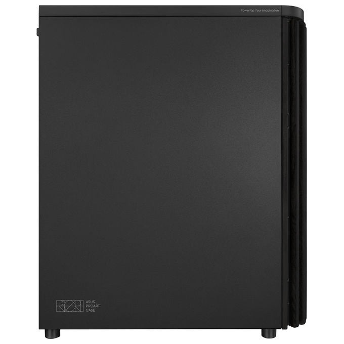 Asus 90DC00M0-B39010 ProArt PA401 Case PC Tower con Pannello Frontale in Legno di Frassino FSC Ventole Preinstallate 2x 160 mm e 1x 120 mm Supporto Radiatore fino a 240 mm PWM Alimentazione Non Inclusa colore Nero