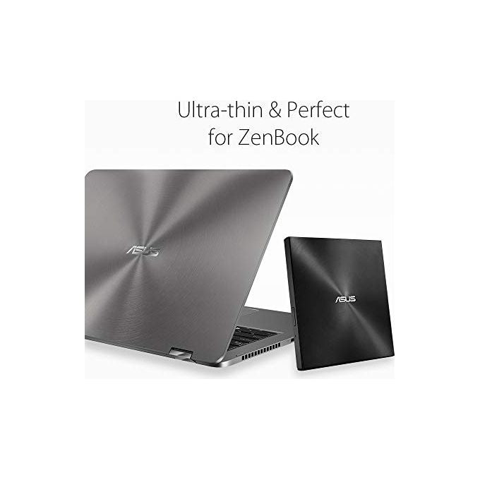 ASUS U9M SDRW-08U9M-U Zendrive Masterizzatore Esterno Type C con supporto M-Disc Mac OS e Windows support Nero