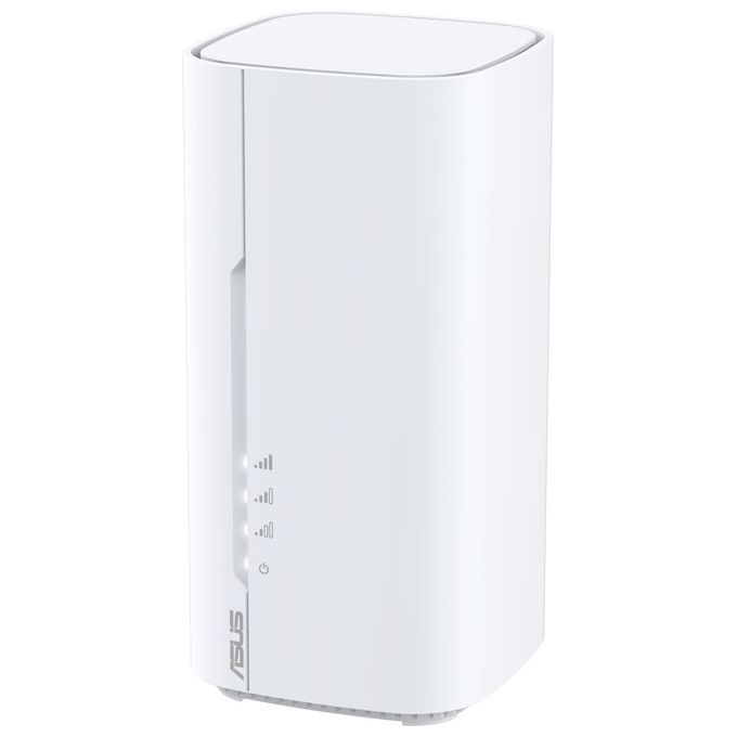 Asus 90IG0A40-MO9C00 4G-BE58 Router Wireless Dual-band Wi-Fi 7 (802.11be) 3600 Mbit-s Gigabit Ethernet 2500 Mbit-s Slot SIM LTE colore Bianco