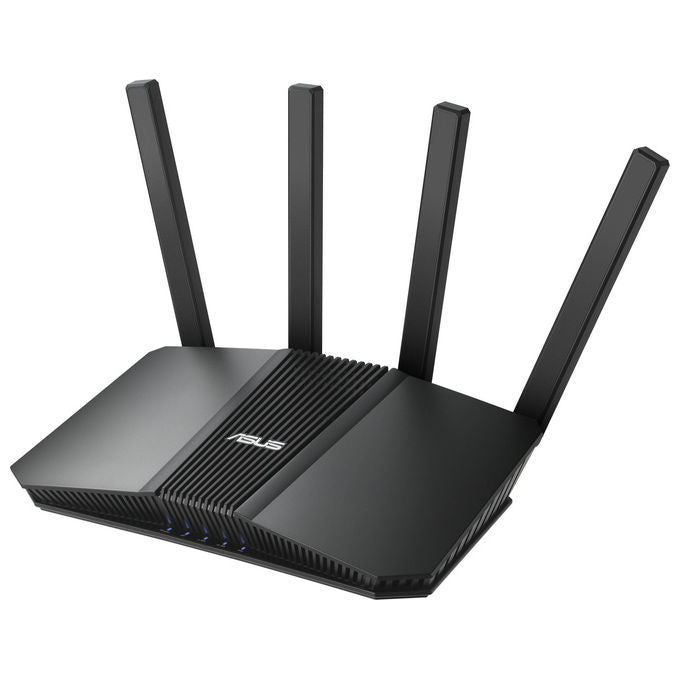 ASUS router WiFi 7 dual-band RT-BE55 90IG0A80-MO3C00 BE3600 porta WAN 2.5G AiMesh AiProtection Pro VPN controllo genitori nero