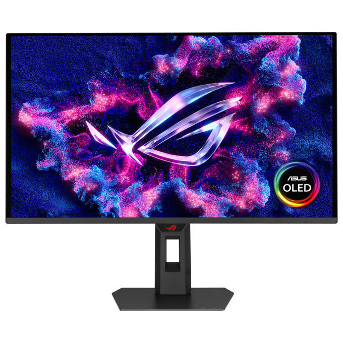 Asus 90LM0CH0-B01971 ROG Strix OLED Monitor Gaming 26.5'' QHD 360 Hz QD-OLED 0.03ms colore Nero