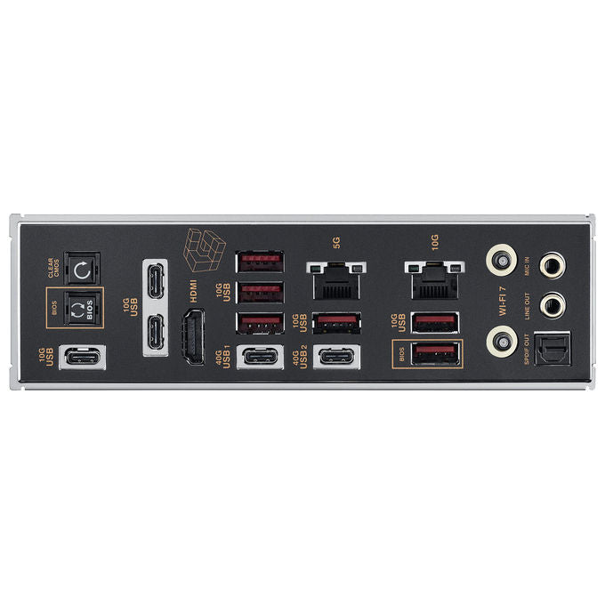 Asus 90MB1PP0-M0EAY0 ROG Crosshair 2006 Scheda Madre AMD X870E AM5 ATX DDR5 5x M.2 PCIe 5.0 Wi-Fi 7 LAN 10G
