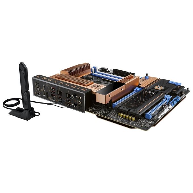 Asus 90MB1PP0-M0EAY0 ROG Crosshair 2006 Scheda Madre AMD X870E AM5 ATX DDR5 5x M.2 PCIe 5.0 Wi-Fi 7 LAN 10G