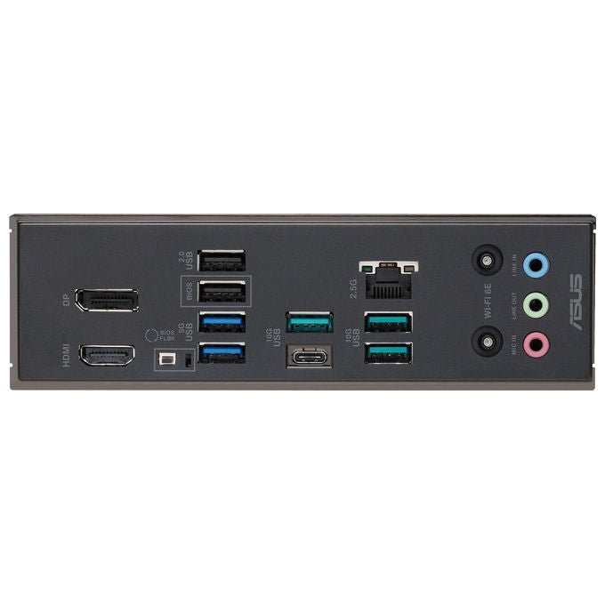 ASUS scheda madre B850 MAX GAMING WIFI, socket AM5, chipset AMD B850, DDR5, PCIe 5.0, 3 slot M.2, Wi-Fi 6E, ATX, nera