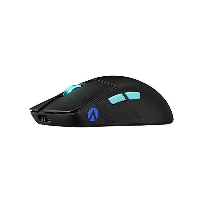 ASUS ROG Harpe Ace Aim Lab Edition Mouse Gaming, Super Leggero, 36000 dpi, Wireless 2.4 GHz, Bluetooth, Bassa Latenza, USB, Batteria a Lunga Durata, Illuminazione RGB Aura Sync