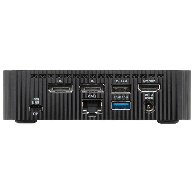 Asus 90MR01D2-M000D0 ExpertCenter PN54-BBR522MNS1 Barebone Mini PC Ryzen 5 220 6 core 12 thread 3 2 GHz DDR5 Wi-Fi 7 Bluetooth 5 4 colore Nero