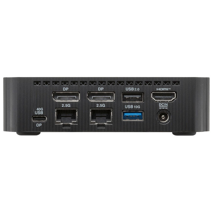 Asus 90MR01D2-M000D0 ExpertCenter PN54-BBR522MNS1 Barebone Mini PC Ryzen 5 220 6 core 12 thread 3 2 GHz DDR5 Wi-Fi 7 Bluetooth 5 4 colore Nero
