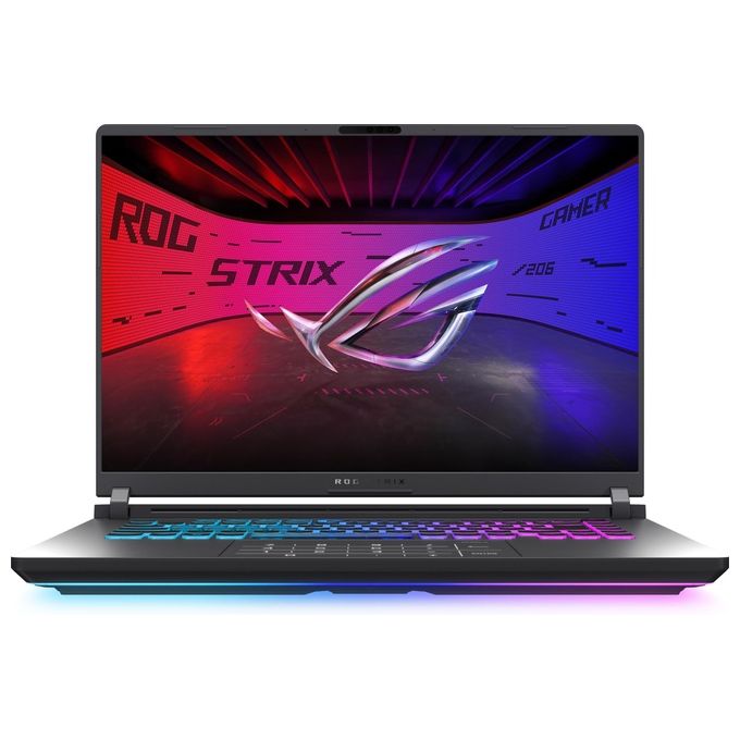 Asus 90NR0LJ1-M00EB0 ROG Strix G16 Notebook Intel Core Ultra 9 16GB RAM NVIDIA GeForce RTX 5060 1TB SSD 16'' 2.5K 300Hz colore Eclipse Gray