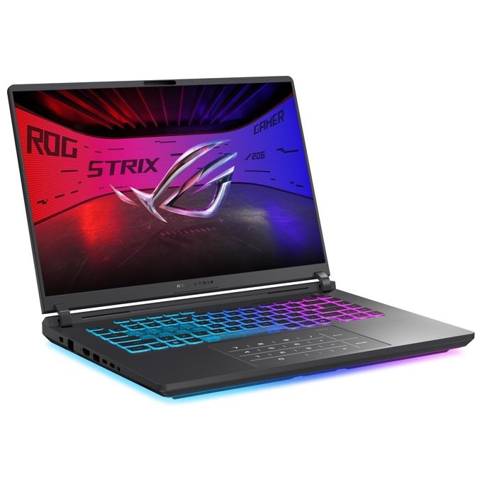Asus 90NR0LJ1-M00EB0 ROG Strix G16 Notebook Intel Core Ultra 9 16GB RAM NVIDIA GeForce RTX 5060 1TB SSD 16'' 2.5K 300Hz colore Eclipse Gray