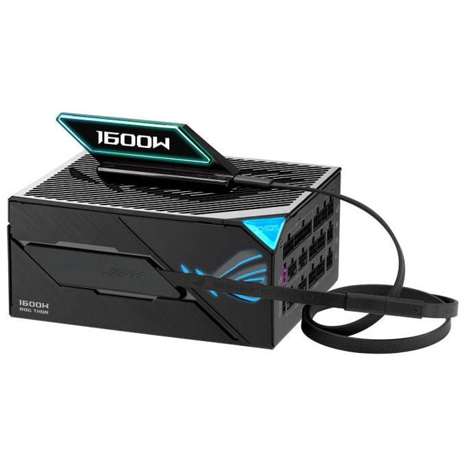 Asus 90YE00VB-B0NA00 ROG-THOR-1600T3-GAMING-EVO Alimentatore per Computer 1600 W 80 PLUS Titanium ATX Grigio