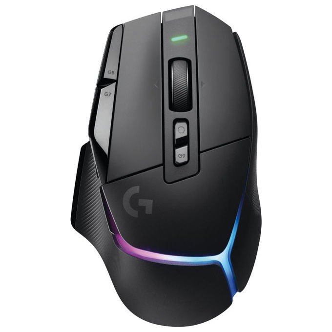 Logitech G 910-006162 G502 X PLUS Mouse Gaming Wireless 25600 DPI 13 Pulsanti Programmabili Sensore HERO 25K colore Nero